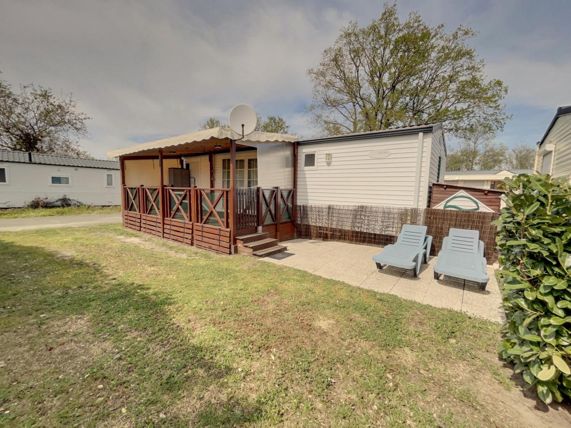Mobilhome Cocooning Mimizan-Plage Exterior foto