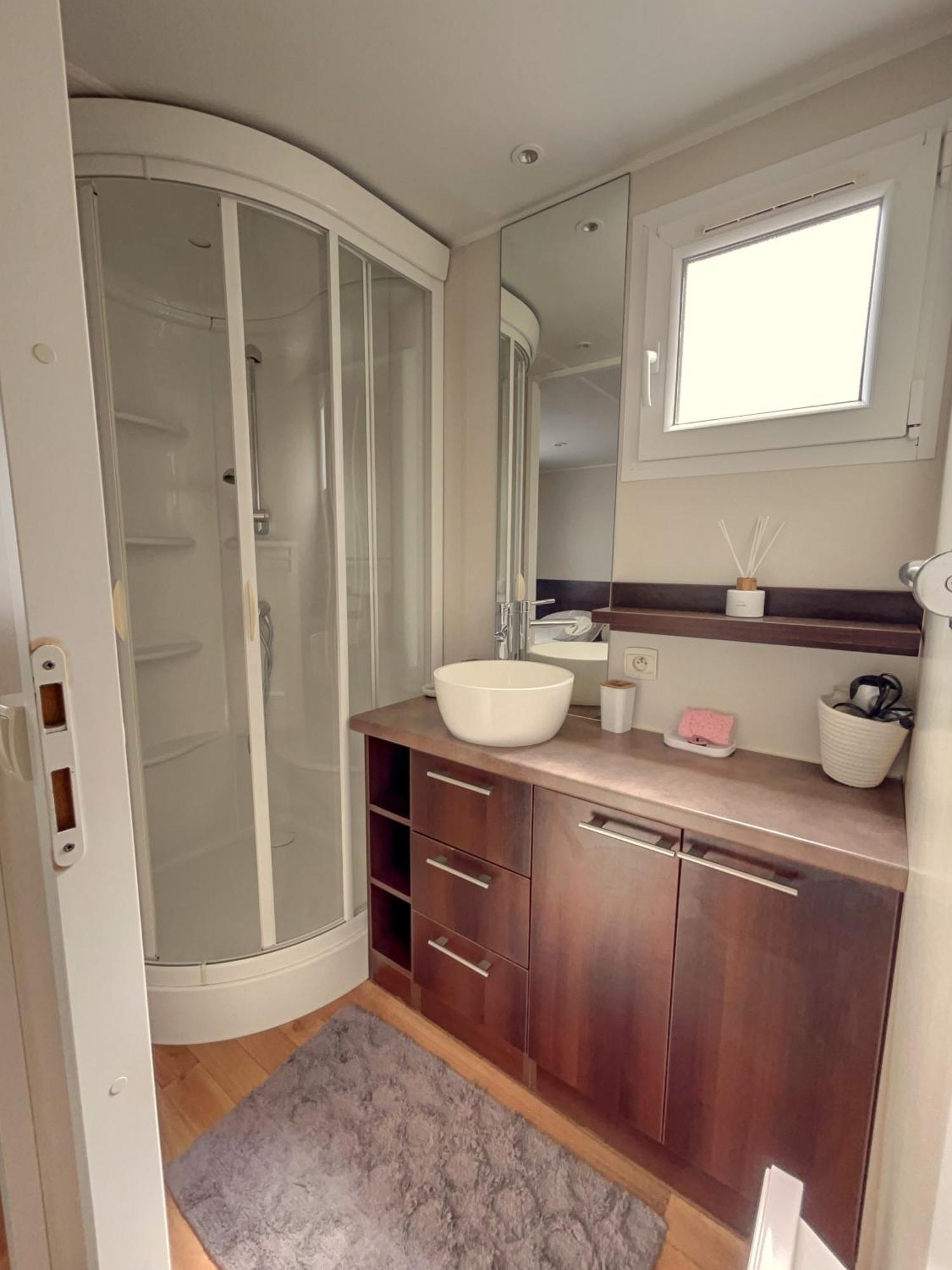 Mobilhome Cocooning Mimizan-Plage Exterior foto